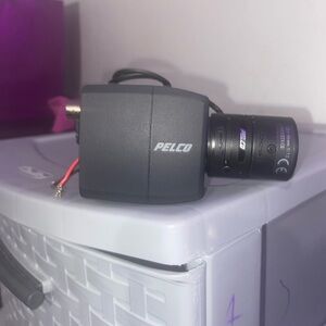 Gray Simulated Security Camera